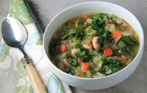 It's brimming with nutrition, too, offering over 500% of the rda for vitamin k, 168 ingredients: White Bean and Escarole Soup - Pamela's Gluten Free and Autoimmune Recipes