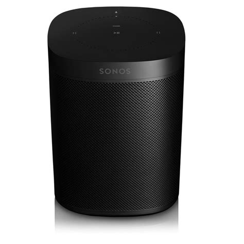 Sonos One Voice Controlled Speaker Gen 2 Single Black