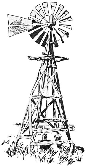 Windmill Line Drawing At Getdrawings Free Download