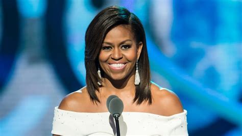 First Lady Michelle Obama Addresses The Audience At The Black Girls