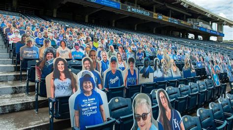 View Cutouts Of Royals Fans In Seats At Kauffman Stadium Kansas City Star