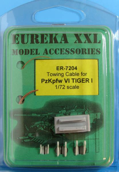 Towing Cable For Pzkpfwvi Tiger Ausfe Tank Eureka Xxl Er 7204