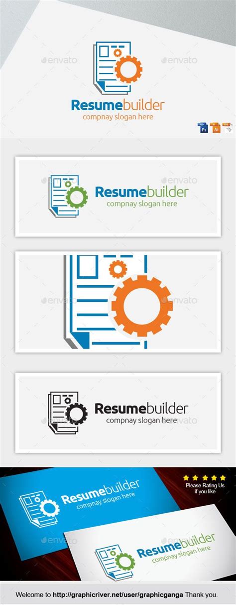 Select a cv format and start. Resume Builder | Resume builder, Logo design template, Resume