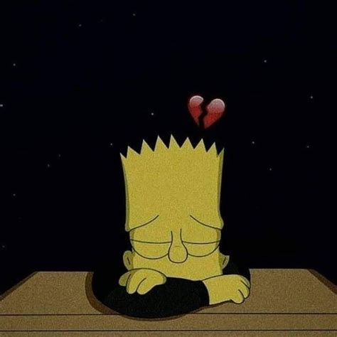 Bart Simpson Tmblr Fotos De Coração Partido Papel De Parede De