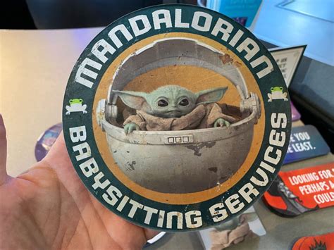 Photos New Mandalorian Babysitting Services Baby Yoda