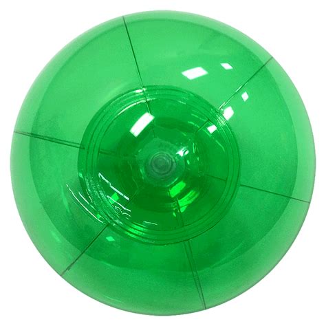Beach Balls From Small To Giants 6 Inch Translucent