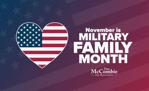 November Is Military Families Month Resources Available Tony Mccombie
