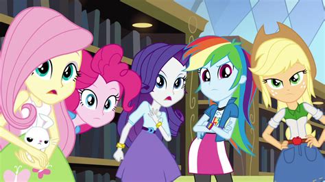 Image Main Five Look At Sunset In Shock Eg3png My Little Pony