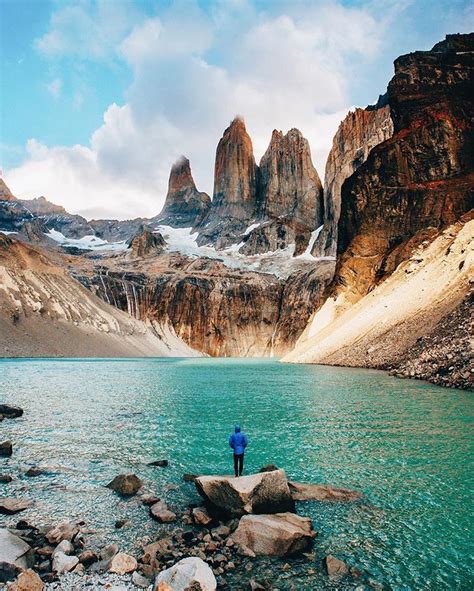 Torres Del Paine In The Patagonia Region Of Southern Chile Pics