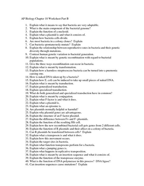 As you complete the game, answer the following questions on the. 18 Best Images of DNA And Genes Worksheet - Chapter 11 DNA ...