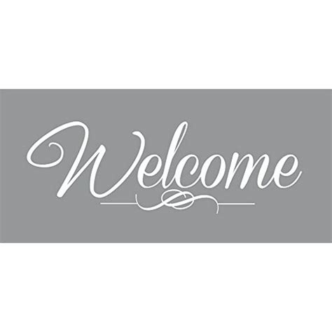 Wall Decor Plus More Wdpm3915 Welcome Sticker For Front Door Modern