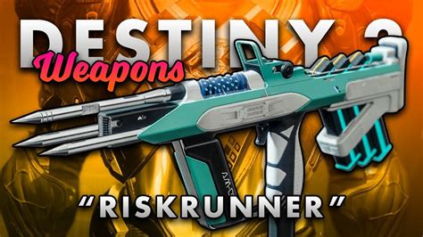 Riskrunner Exotic Smg Destiny 2 Pvp Youtube