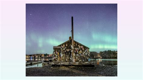 Russels Shack Under The Northern Lights Center — Corey Cain