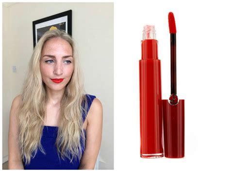 Red Lipstick For Blondes With Warm Skin Tones