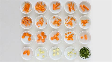 In fact, dices are simply sticks cut into perfect cubes. Mise en Place: An Essential Guide to Classic Vegetable ...