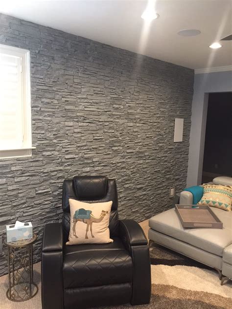 Lately i've been swamped with questions about insulating basement. Faux Panels | Basement design, Basement decor, Living room ...