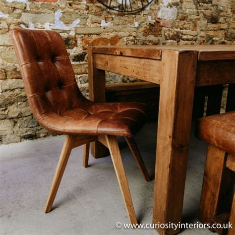 Great savings & free delivery / collection on many items. Leather Dining Chair | Vintage Leather Chairs | Curiosity ...