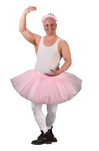 Tutu Grande Adult Funny Mens Halloween Ballerina Costume Ebay