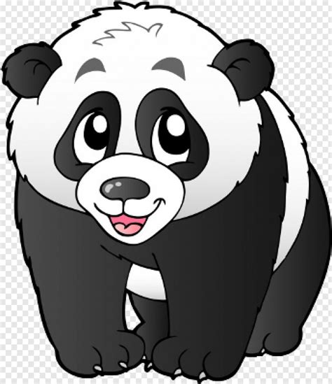 Panda Cartoon Panda Bear Cartoon Clip Art Images On A Transparent Hd