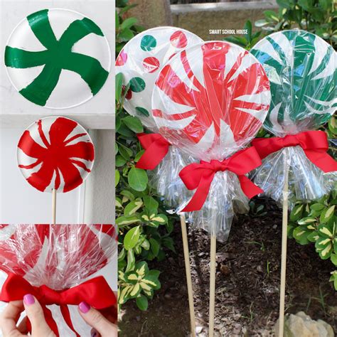 The best part about this diy is that it only costs a little over $3 per giant lollipop! Giant Paper Plate Lollipops - Smart School House