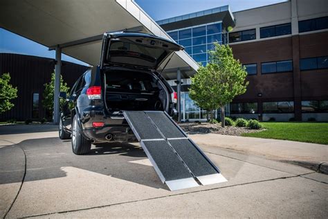 Our products are made from durable materials. Trifold Ramp | Wheelchair ramp, Portable wheelchair ramp ...