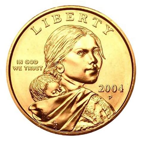 2004 P Sacagawea Dollar Collectible Sacagawea Dollars Native Amer