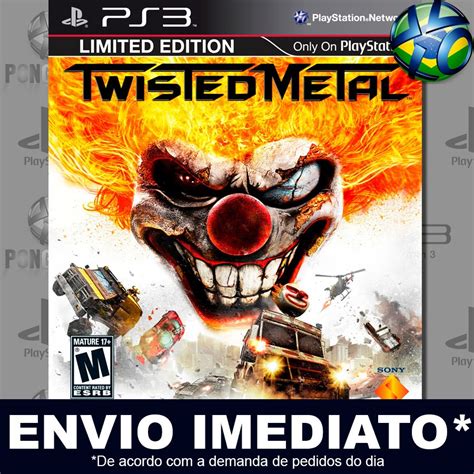 Twisted Metal Ps3 Psn Jogo Em Promoção A Pronta Entrega Mercado Livre