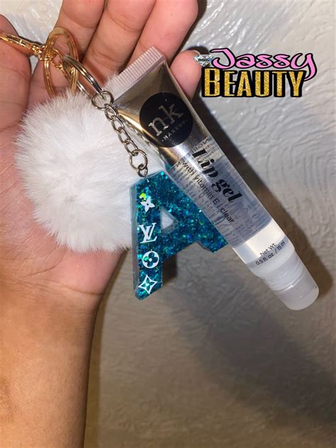Resin Keychains 🦋 Lip Gloss Cosmetics Lip Balm Collection Lip Gloss