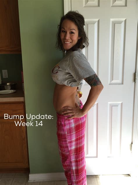 Pregnancy 14 Weeks Bump Update Diary Of A Fit Mommy