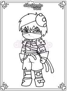 Fire colorear dibujos imagenes imagen dibujo conejo imprimir desenhos descargar alok dibujoparacolorear fre armas kawaii aim starting colorir animada hop. Dibujos de Free fire kawaii para imprimir - Dibujando con Vani