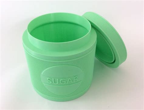 Stl File Sugar Jar Sugar Pot Sugar Can 🫙・3d Print Design To