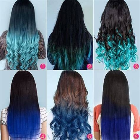 Pink hair is like the blonde hair of the alternative world. Top 5 Black / Brown Hair Extensions with Blue Tips on blog ...