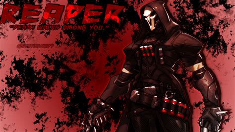 Reaper Overwatch 1920 X 1080p Wallpaper By Static989 On Deviantart