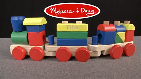 Toys And Hobbies Wooden And Handcrafted Toys Melissa And Doug Stacking Train