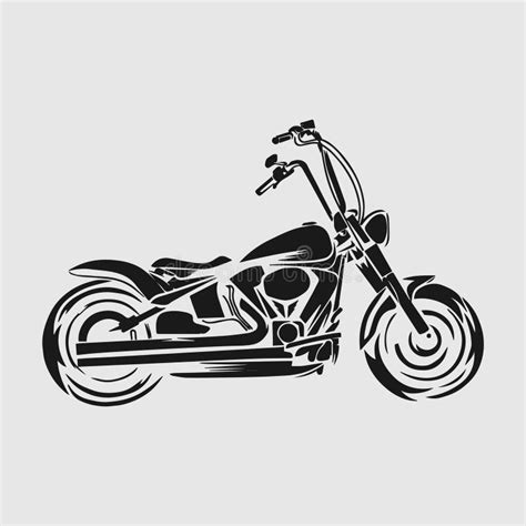 Harley Silhouette Stock Illustrations 235 Harley Silhouette Stock