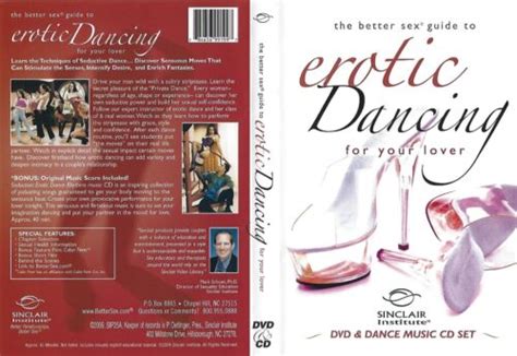Sinclair Institute Erotic Dancing For Your Lover DVD CD BETTER SEX