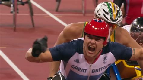 David Weir Memorable Paralympic Moments Youtube