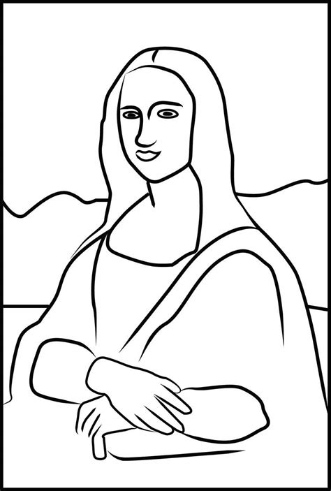 Entry 73 By Ajbuch22 For Dibujo Vectorial Simplificado De La Gioconda