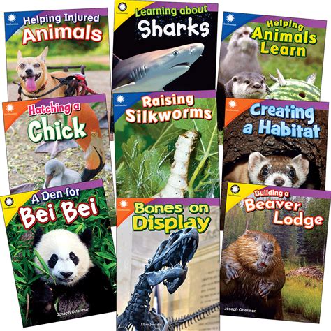 Smithsonian Informational Text Animals Grades K 2 9 Book Set