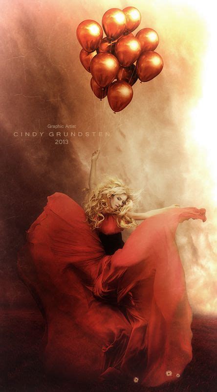 Red Balloons By Cindysart On Deviantart Red Balloon Photo