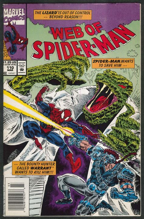 Web Of Spider Man 110 Marvel Comic Book 3 1994