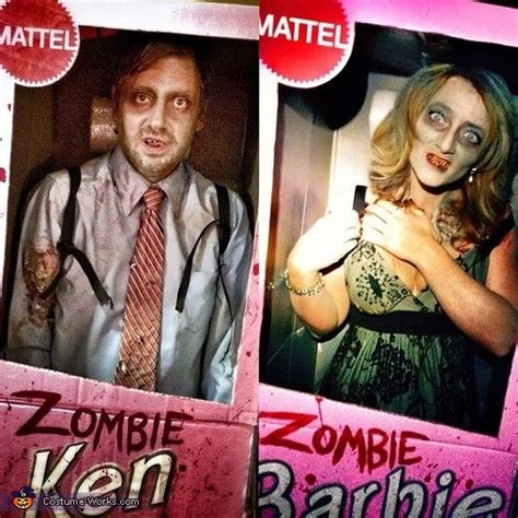 Zombie Ken And Zombie Barbie Halloween Costume Contest At Costume Zombie Barbie