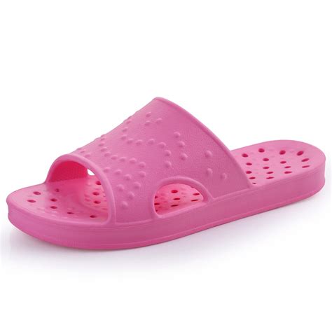 Litfun Shower Shoes For Women Men Quick Drying Non Slip Bath Slippers Shower Sandals With