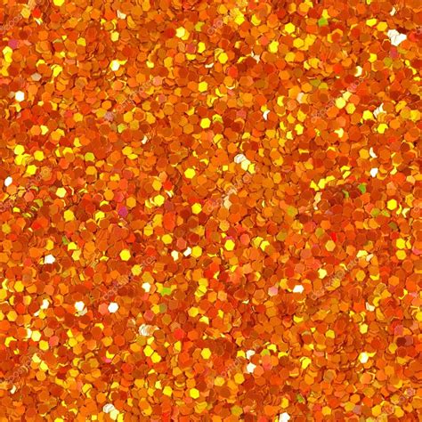 Orange Glitter Texture Seamless Square Texture Tile Ready — Stock