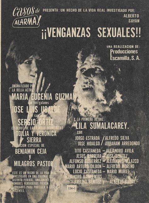 Comics Mexicanos De Jediskater Casos De Alarma No 154 “¡venganzas Sexuales” Miércoles 27