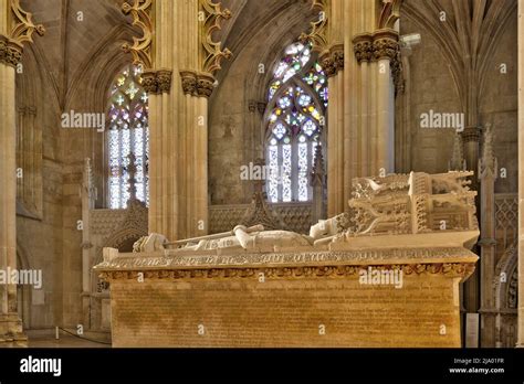 Tomb Of King John I Of Portugal And His Wife Philippa Of Lancaster In