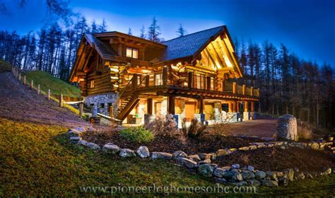 Custom Log Homes Picture Gallery Bc Canada