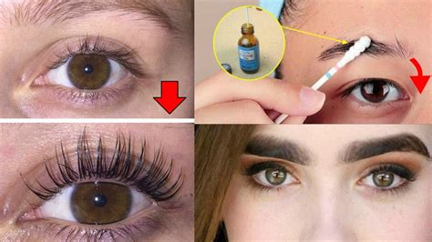 How To Grow Long Thicker Eyelashes Eyebrows In A Week How To Grow