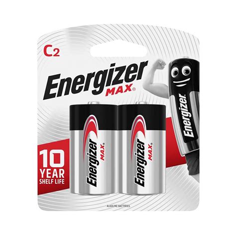 Energizer Batteries C2 Max E93 Med365