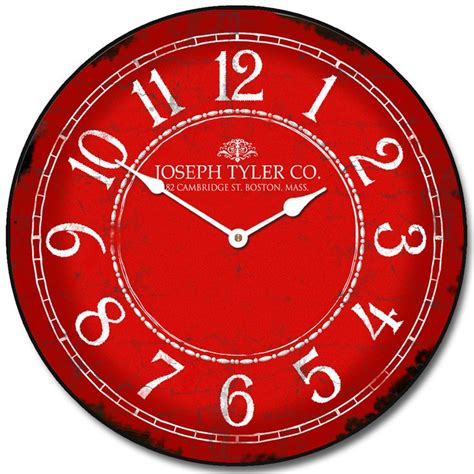 Red Clock Clock Green Blue Clock Red Clock White Clock Black